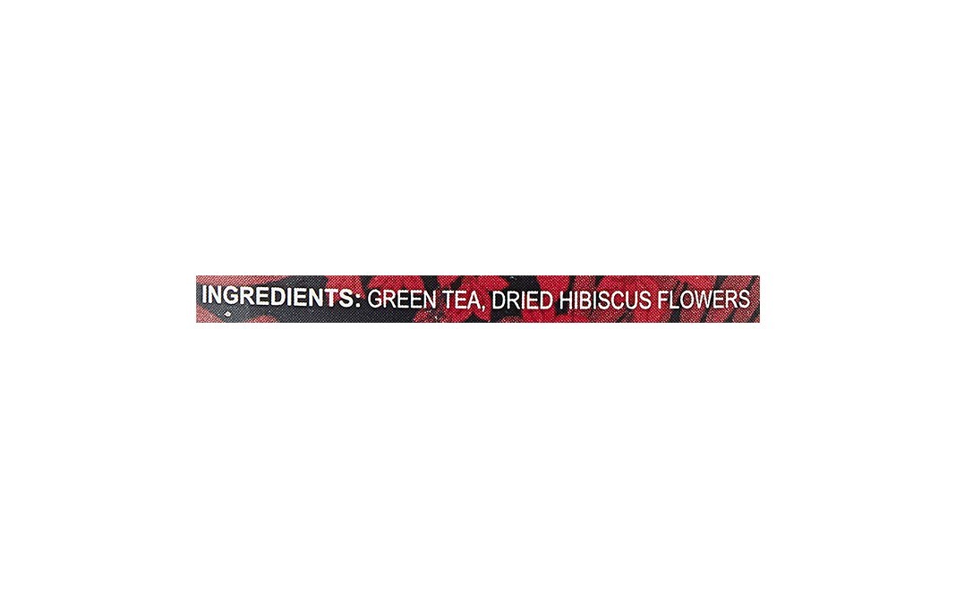 Wingreens Farms Hibiscus Flowers With Green Tea   Plastic Jar  60 grams